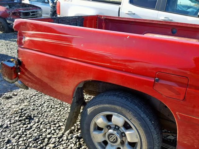 1N6SD11S7LC343228 - 1990 NISSAN D21 SHORT RED photo 10