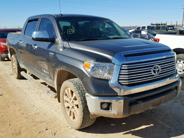 5TFHW5F1XGX496361 - 2016 TOYOTA TUNDRA CRE GRAY photo 1