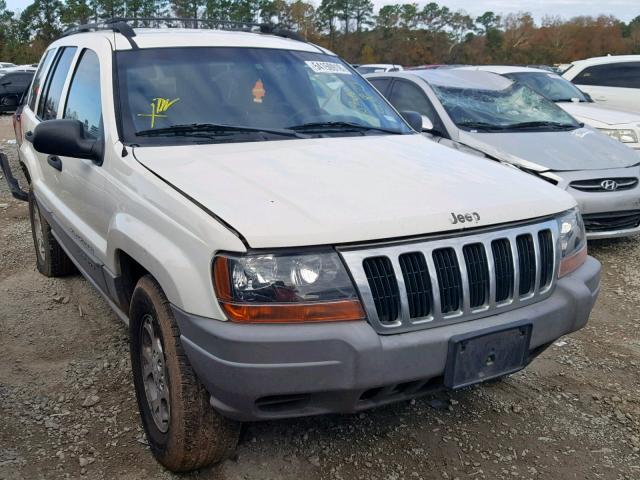 1J4G248S5YC201399 - 2000 JEEP GRAND CHER WHITE photo 1