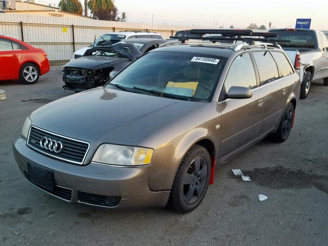 WAUVT64B62N021627 - 2002 AUDI A6 3.0 AVA GRAY photo 2