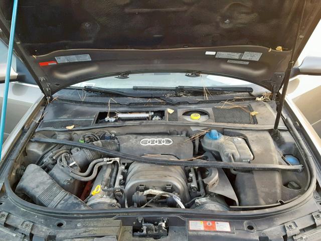 WAUVT64B62N021627 - 2002 AUDI A6 3.0 AVA GRAY photo 7