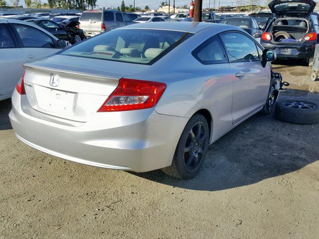 2HGFG3B54CH565448 - 2012 HONDA CIVIC LX SILVER photo 4