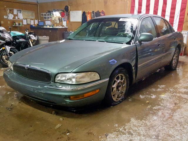 1G4CU5218W4624131 - 1998 BUICK PARK AVENU BLUE photo 2