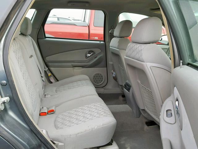 1G1ZT64885F150291 - 2005 CHEVROLET MALIBU MAX ნაცრისფერი ფოტო 6