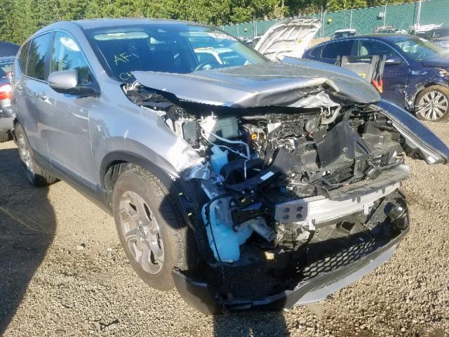 2HKRW2H87JH659399 - 2018 HONDA CR-V EXL SILVER photo 1