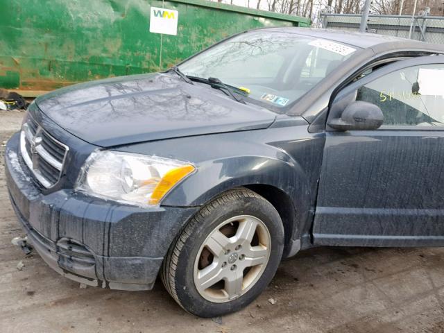 1B3HB48B68D554935 - 2008 DODGE CALIBER SX BLUE photo 9