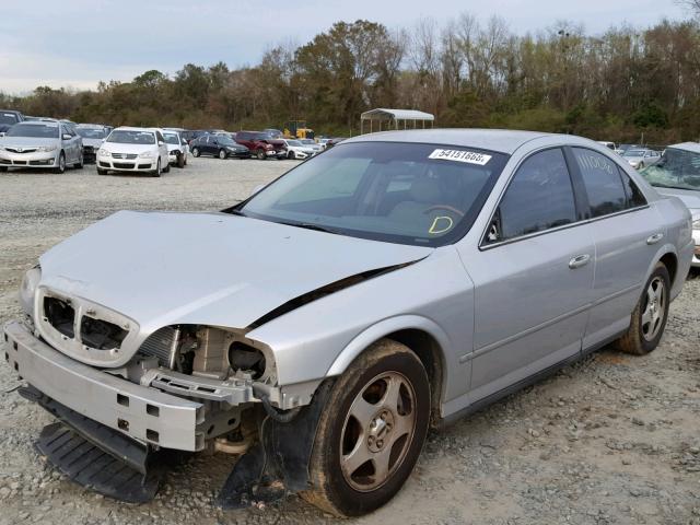 1LNHM86S1YY859752 - 2000 LINCOLN LS SILVER photo 2