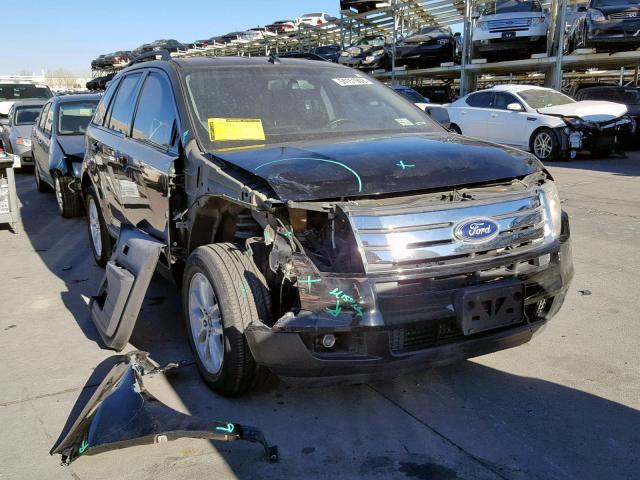 2FMDK48C27BB56997 - 2007 FORD EDGE SEL BLACK photo 1