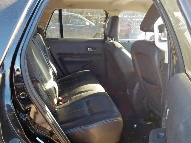 2FMDK48C27BB56997 - 2007 FORD EDGE SEL BLACK photo 6