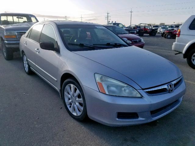 1HGCM66516A053382 - 2006 HONDA ACCORD EX SILVER photo 1