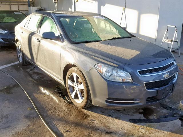 1G1ZF57579F227015 - 2009 CHEVROLET MALIBU HYB GRAY photo 1