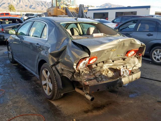 1G1ZF57579F227015 - 2009 CHEVROLET MALIBU HYB GRAY photo 3