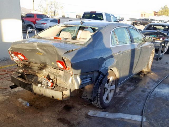 1G1ZF57579F227015 - 2009 CHEVROLET MALIBU HYB GRAY photo 4