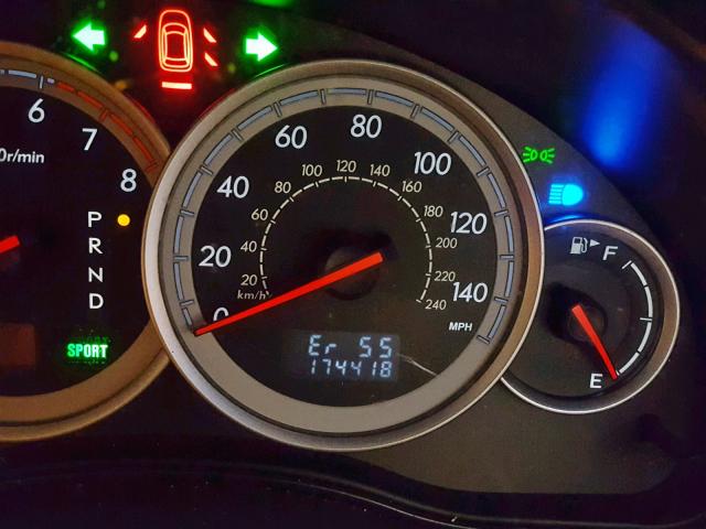 4S4BP61C757346766 - 2005 SUBARU LEGACY OUT BLUE photo 8