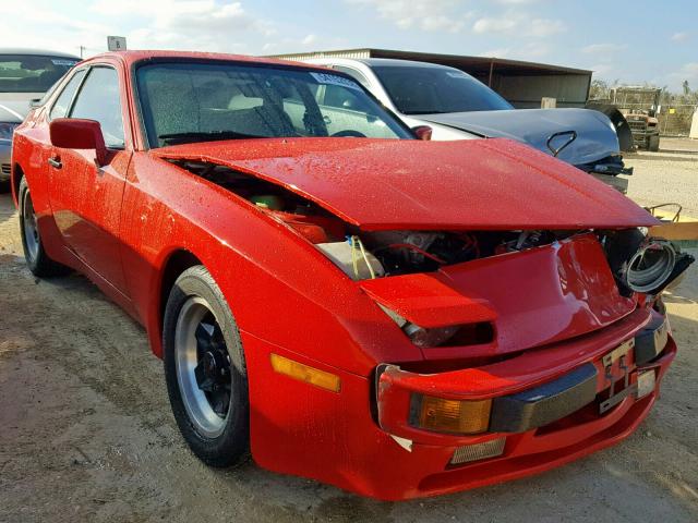 WP0AA0949DN453534 - 1983 PORSCHE 944 RED photo 1