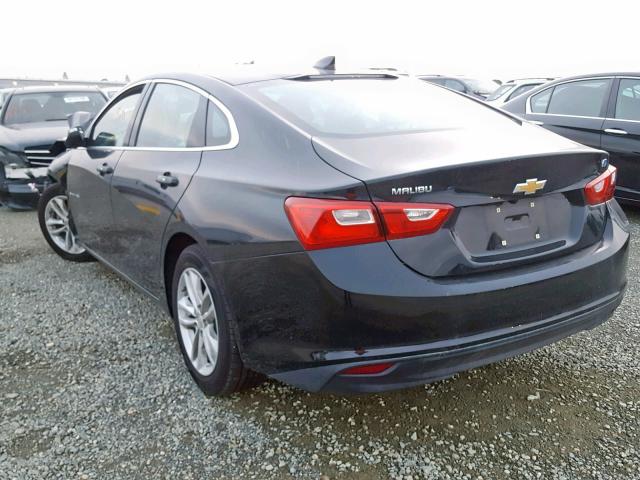 1G1ZJ5SU1HF127455 - 2017 CHEVROLET MALIBU HYB BLACK photo 3