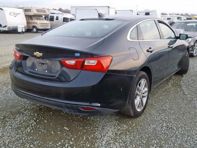 1G1ZJ5SU1HF127455 - 2017 CHEVROLET MALIBU HYB BLACK photo 4