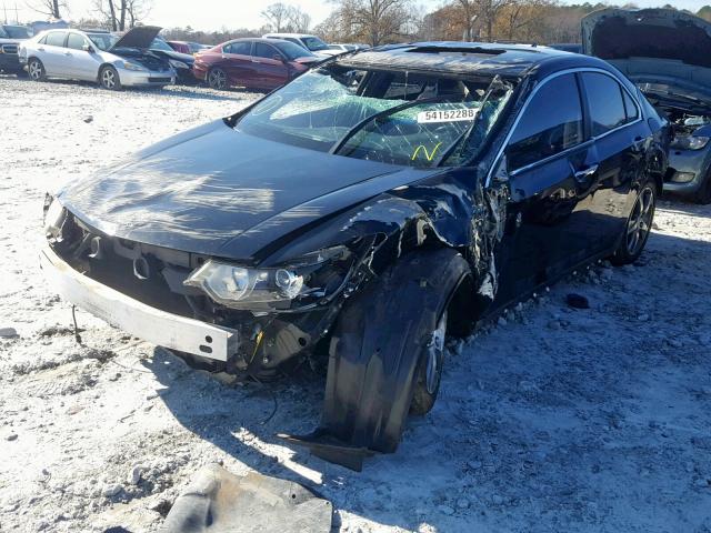 JH4CU2F8XDC001878 - 2013 ACURA TSX SE BLACK photo 2