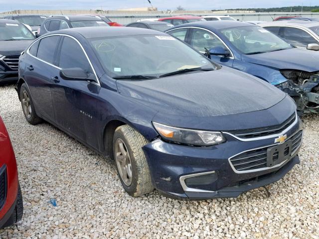 1G1ZB5ST3HF290418 - 2017 CHEVROLET MALIBU LS BLUE photo 1