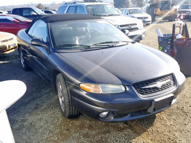 3C3EL55H0XT594468 - 1999 CHRYSLER SEBRING JX CHARCOAL photo 1