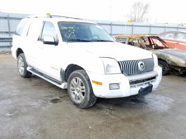 4M2EU48857UJ12768 - 2007 MERCURY MOUNTAINEE WHITE photo 1