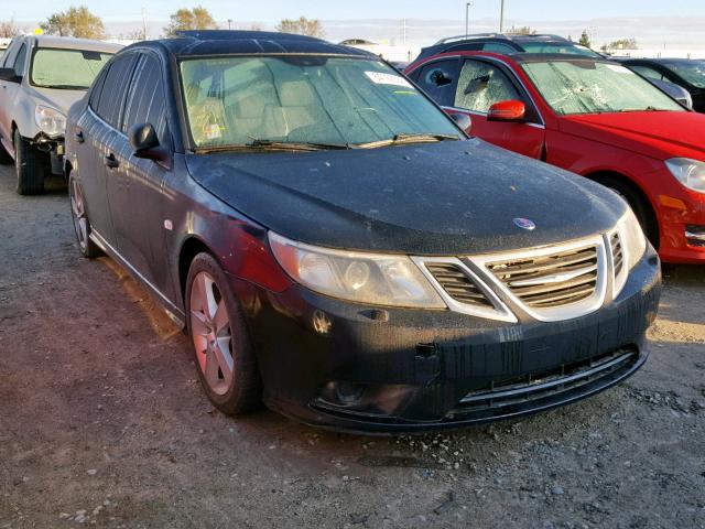 YS3FB49YX91004724 - 2009 SAAB 9-3 2.0T BLACK photo 1