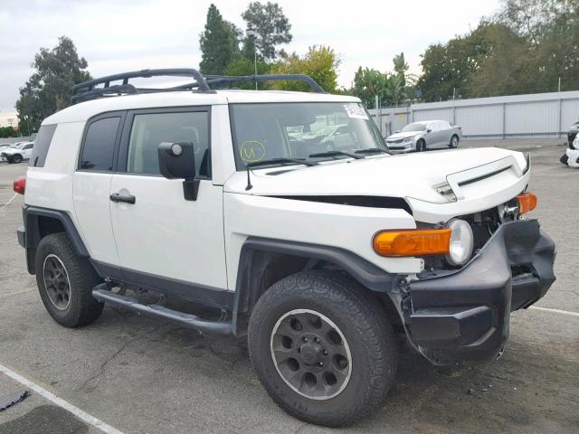 JTEBU4BF6DK149119 - 2013 TOYOTA FJ CRUISER WHITE photo 1