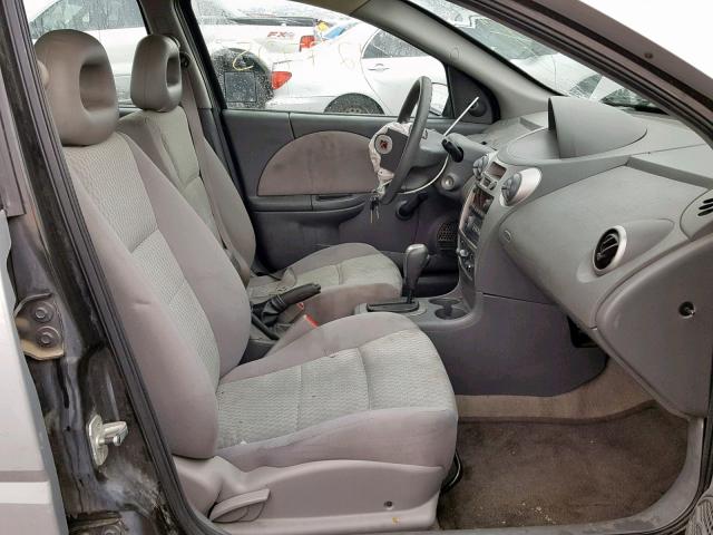 1G8AJ55F56Z201029 - 2006 SATURN ION LEVEL SILVER photo 5