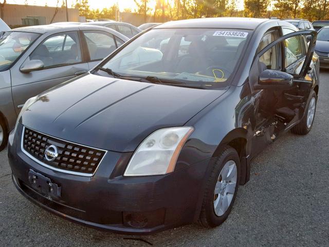 3N1AB61E38L627885 - 2008 NISSAN SENTRA 2.0 BLACK photo 2