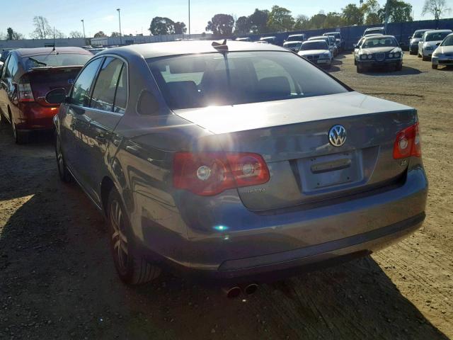 3VWSG81K76M642494 - 2006 VOLKSWAGEN JETTA 2.5 GRAY photo 3