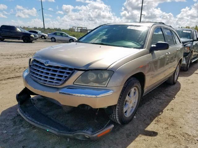 2C8GM68434R387960 - 2004 CHRYSLER PACIFICA GOLD photo 2