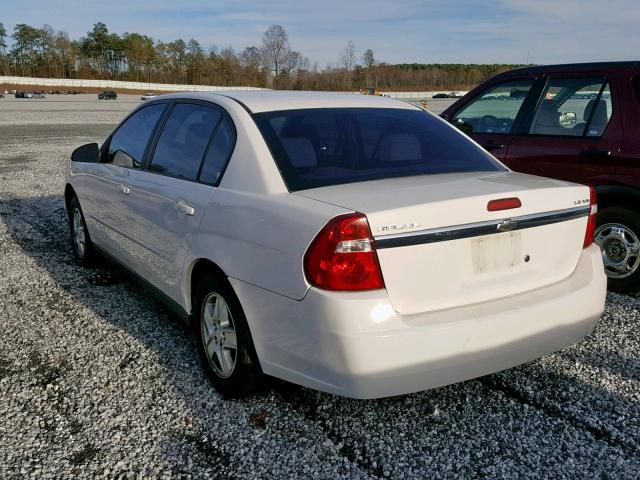 1G1ZT52805F181743 - 2005 CHEVROLET MALIBU LS 白色 照片 3