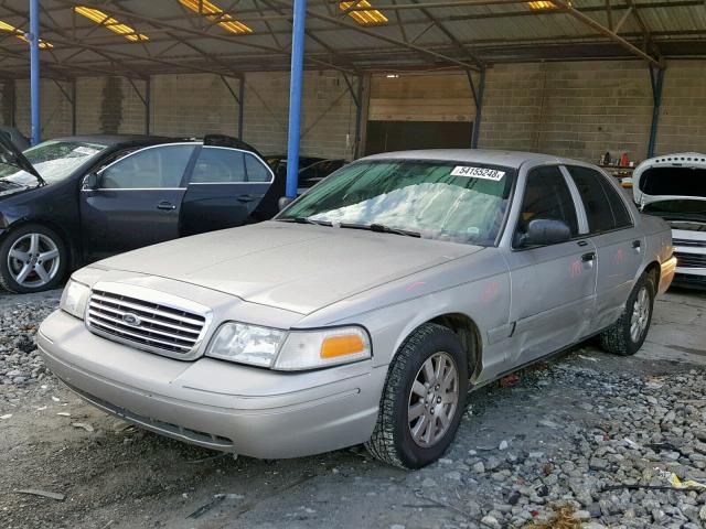 2FAFP74W66X132452 - 2006 FORD CROWN VICT GRAY photo 2