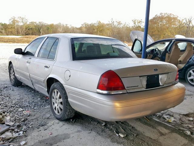 2FAFP74W66X132452 - 2006 FORD CROWN VICT GRAY photo 3