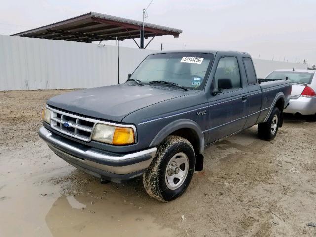 1FTCR15X5RPA39735 - 1994 FORD RANGER SUP GRAY photo 2