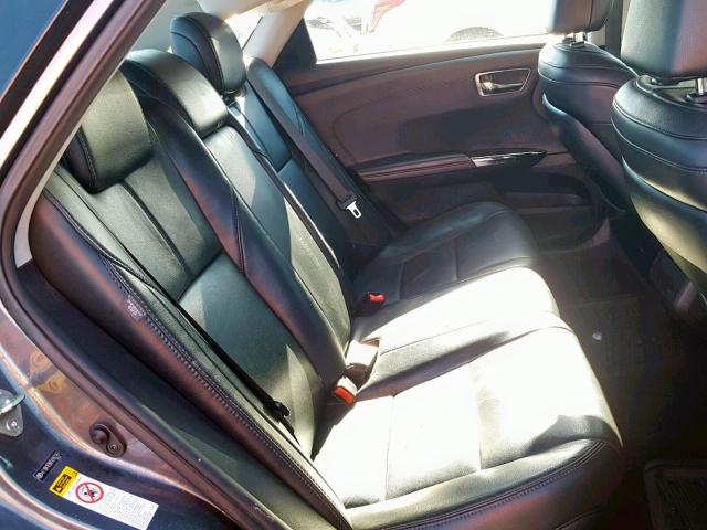 4T1BK1EB6FU142143 - 2015 TOYOTA AVALON XLE GRAY photo 6