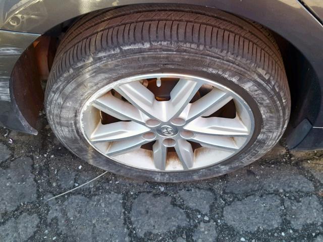 4T1BK1EB6FU142143 - 2015 TOYOTA AVALON XLE GRAY photo 9