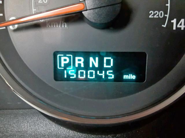 1J8HG48K17C546075 - 2007 JEEP COMMANDER მუქწითელი ფოტო 8