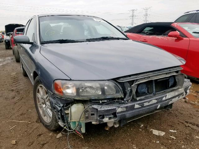 YV1RS59V542326734 - 2004 VOLVO S60 2.5T GRAY photo 1