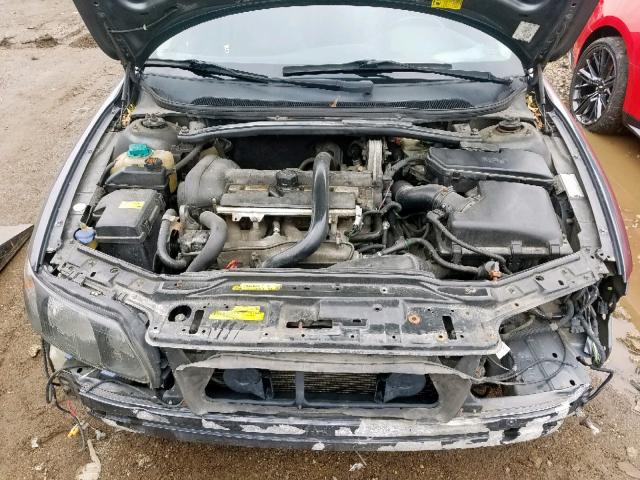 YV1RS59V542326734 - 2004 VOLVO S60 2.5T GRAY photo 7