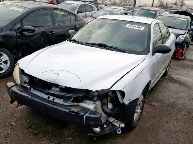 1G2NF52E14C246784 - 2004 PONTIAC GRAND AM S WHITE photo 2