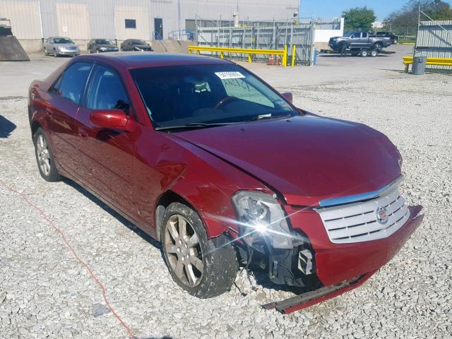 1G6DP577760150101 - 2006 CADILLAC CTS HI FEA RED photo 1