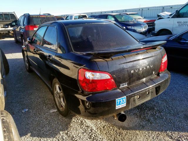 JF1GD29662H502897 - 2002 SUBARU IMPREZA WR BLACK photo 3