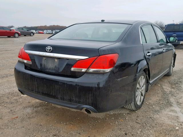 4T1BK3DB9BU379006 - 2011 TOYOTA AVALON BAS BLACK photo 4