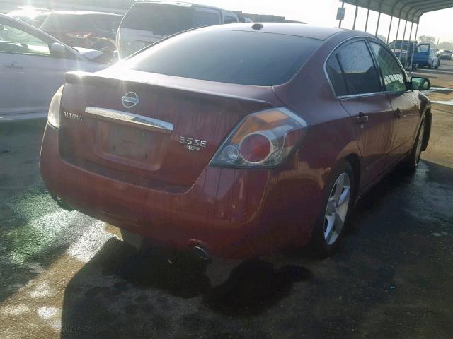 1N4BL21E77C119121 - 2007 NISSAN ALTIMA 3.5 BURGUNDY photo 4