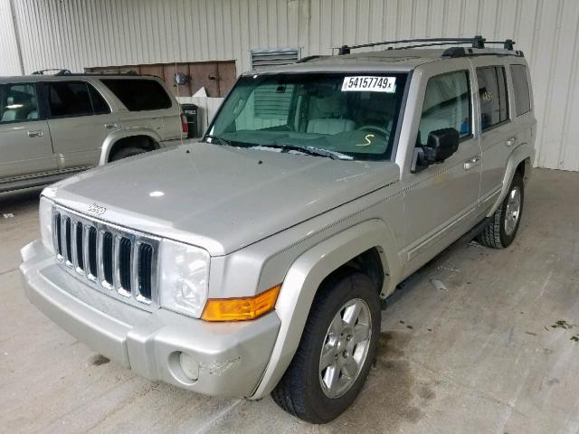1J8HH58N18C175823 - 2008 JEEP COMMANDER ნაცრისფერი ფოტო 2