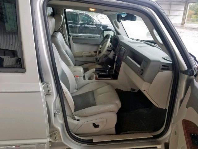 1J8HH58N18C175823 - 2008 JEEP COMMANDER ნაცრისფერი ფოტო 5