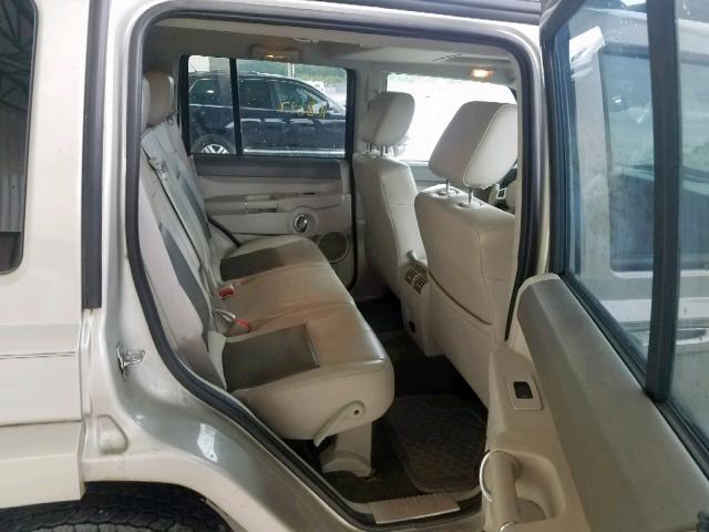 1J8HH58N18C175823 - 2008 JEEP COMMANDER ნაცრისფერი ფოტო 6