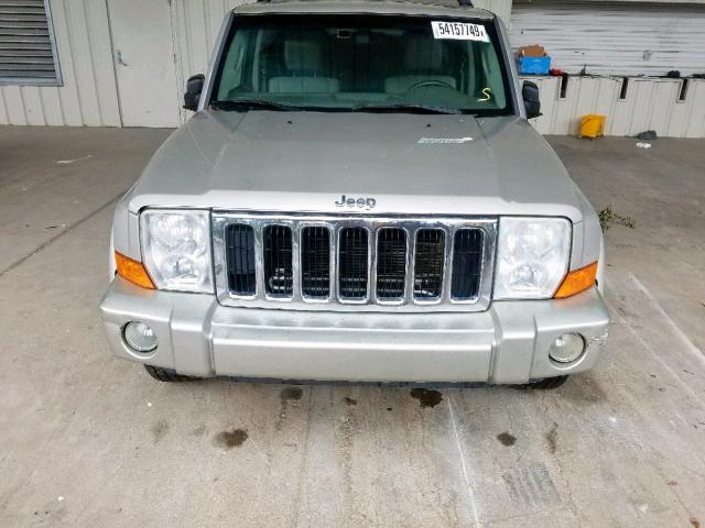 1J8HH58N18C175823 - 2008 JEEP COMMANDER ნაცრისფერი ფოტო 9