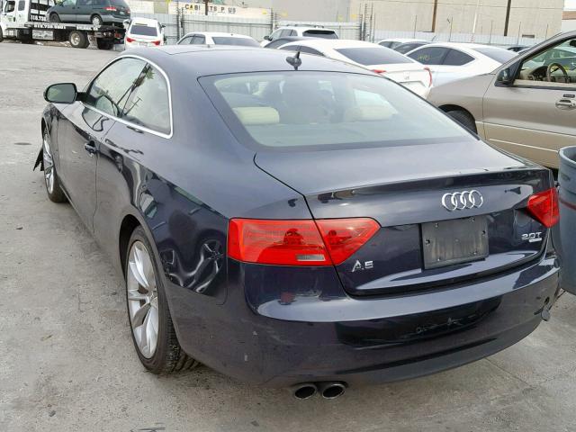 WAULFAFR3EA062014 - 2014 AUDI A5 PREMIUM BLACK photo 3